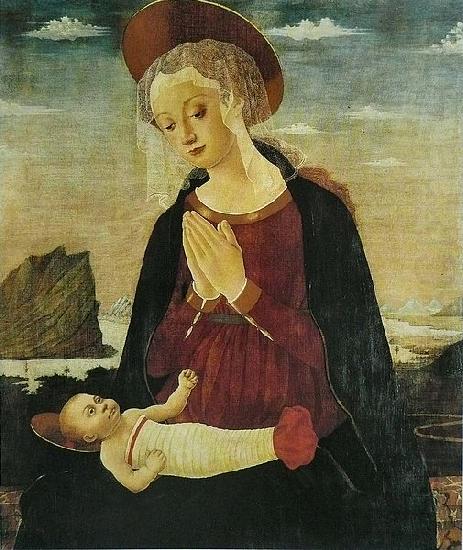 Virgin and Child, Alesso Baldovinetti